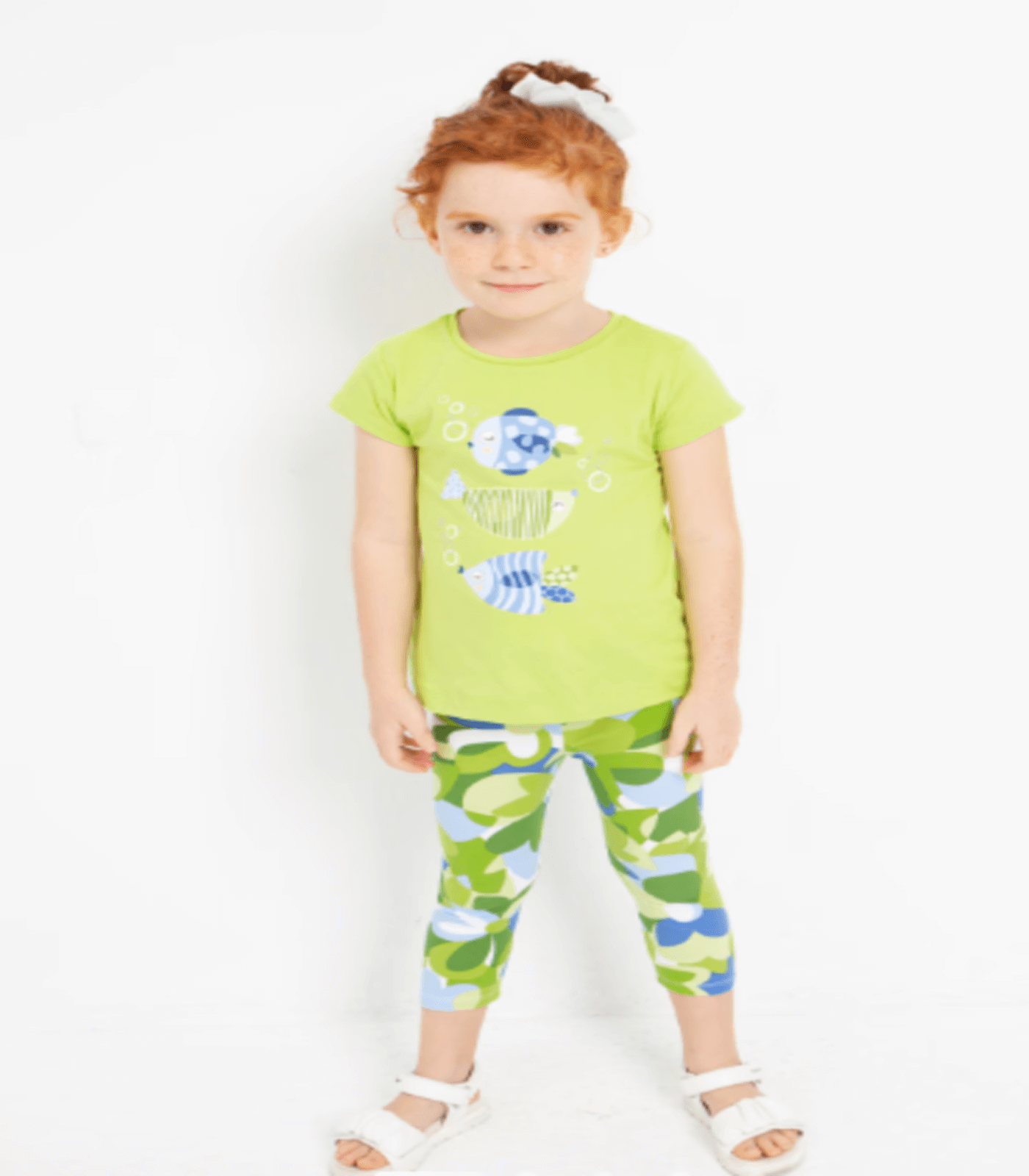 Camiseta piñas amarilla niña 31040277033 - Koko's Peques