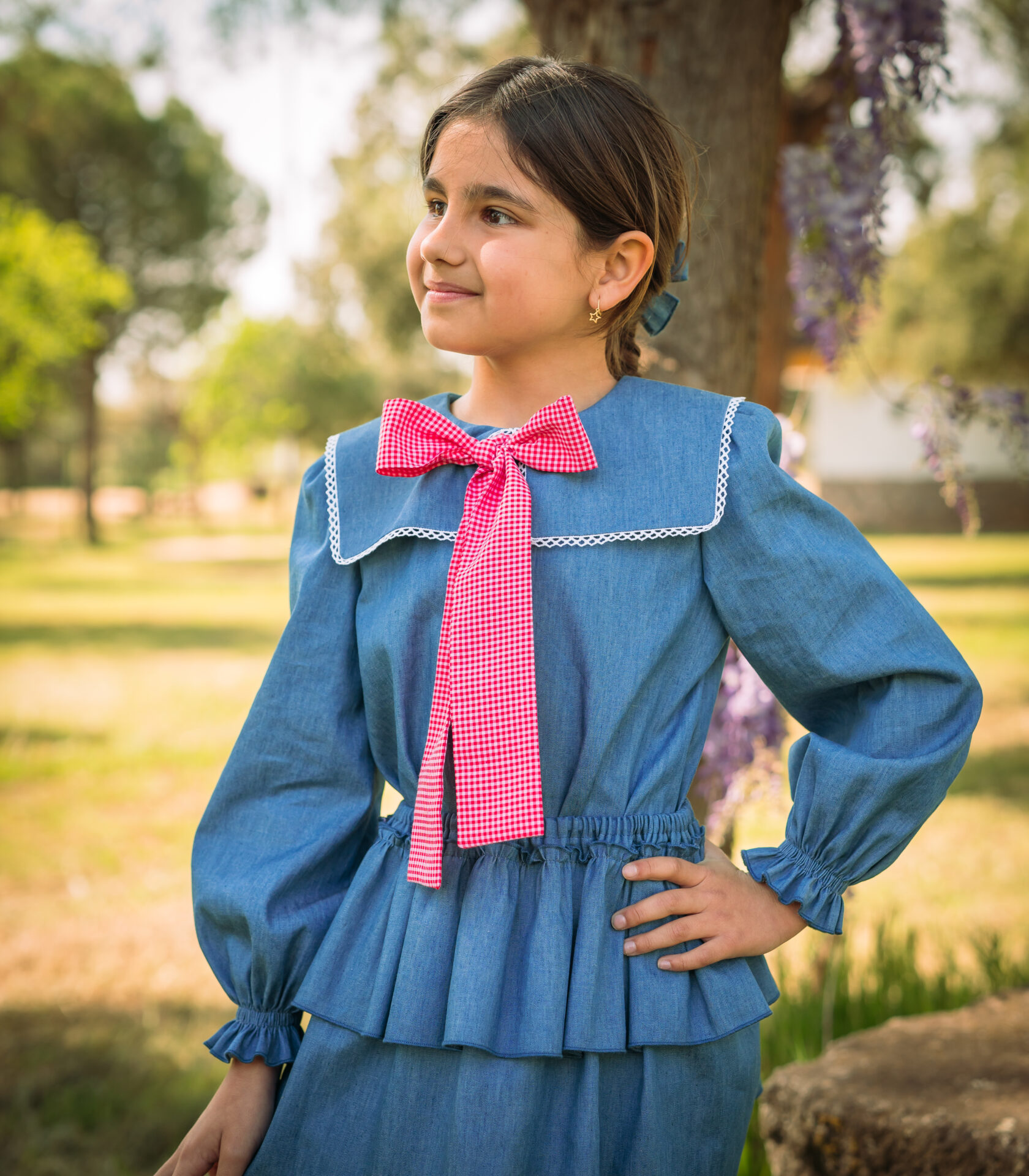 Blusa " Camaleón" vaquera - Imagen 13