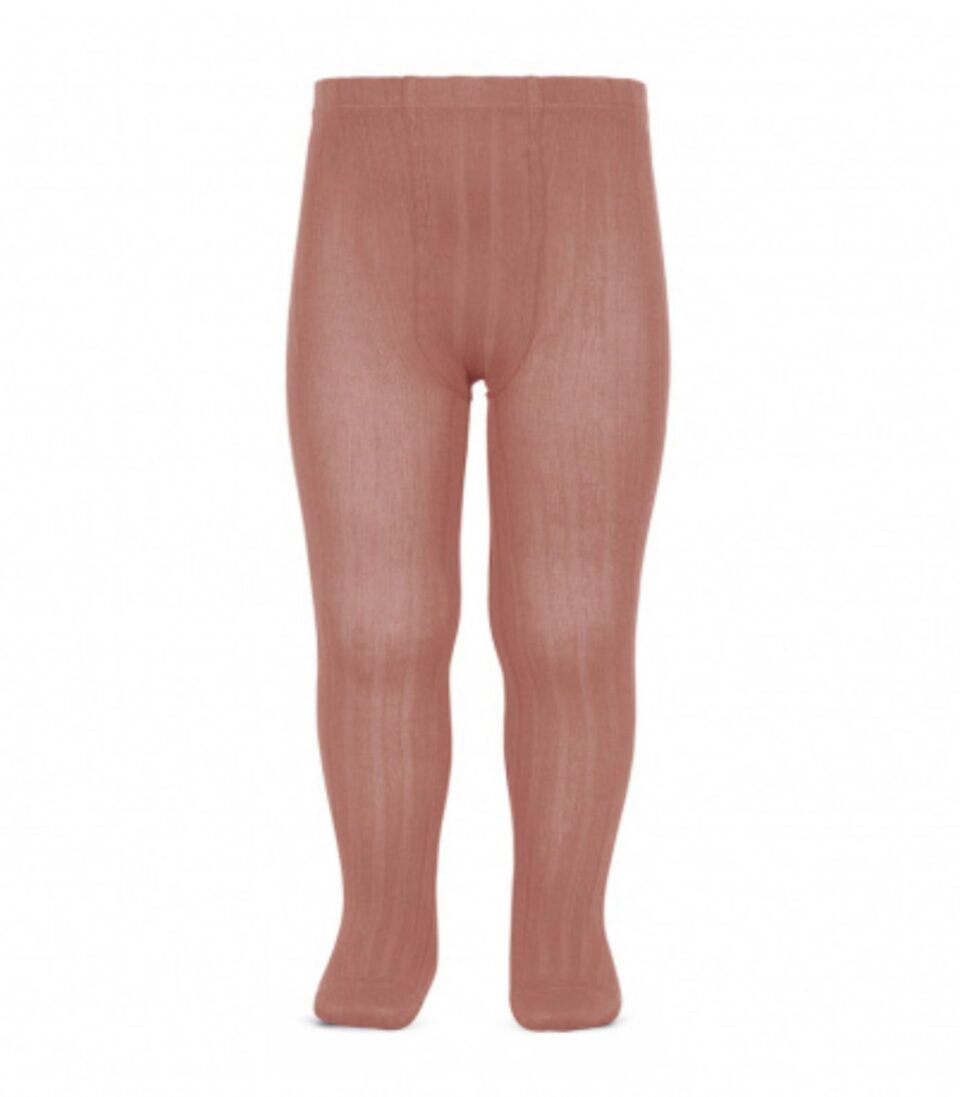 Leotardo canalé Cóndor Terracota 126