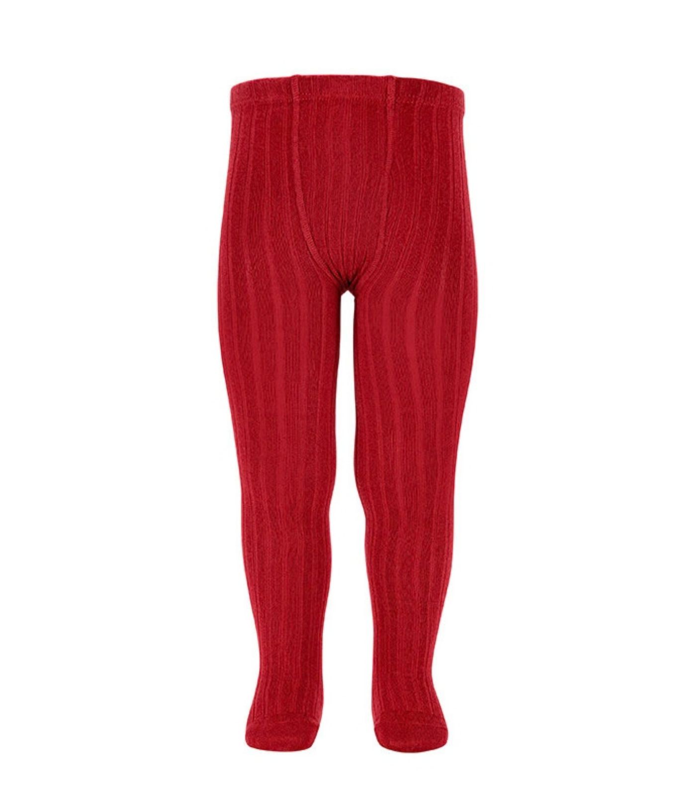 Leotardo canalé Cóndor Red Velvet 578