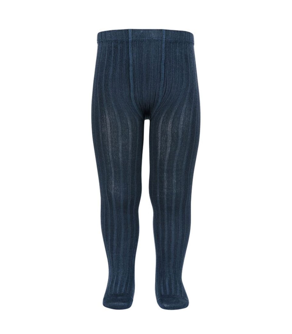 Leotardo canalé Cóndor Lapislazuli 484