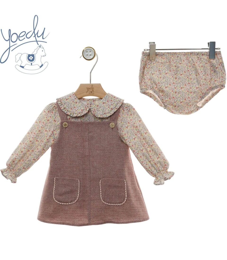 Conjunto pichi bebe con braguita 3 piezas "Familia Cascabel" 2232