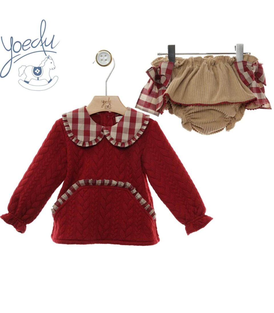 Conjunto niña "Familia Guinda" 22312