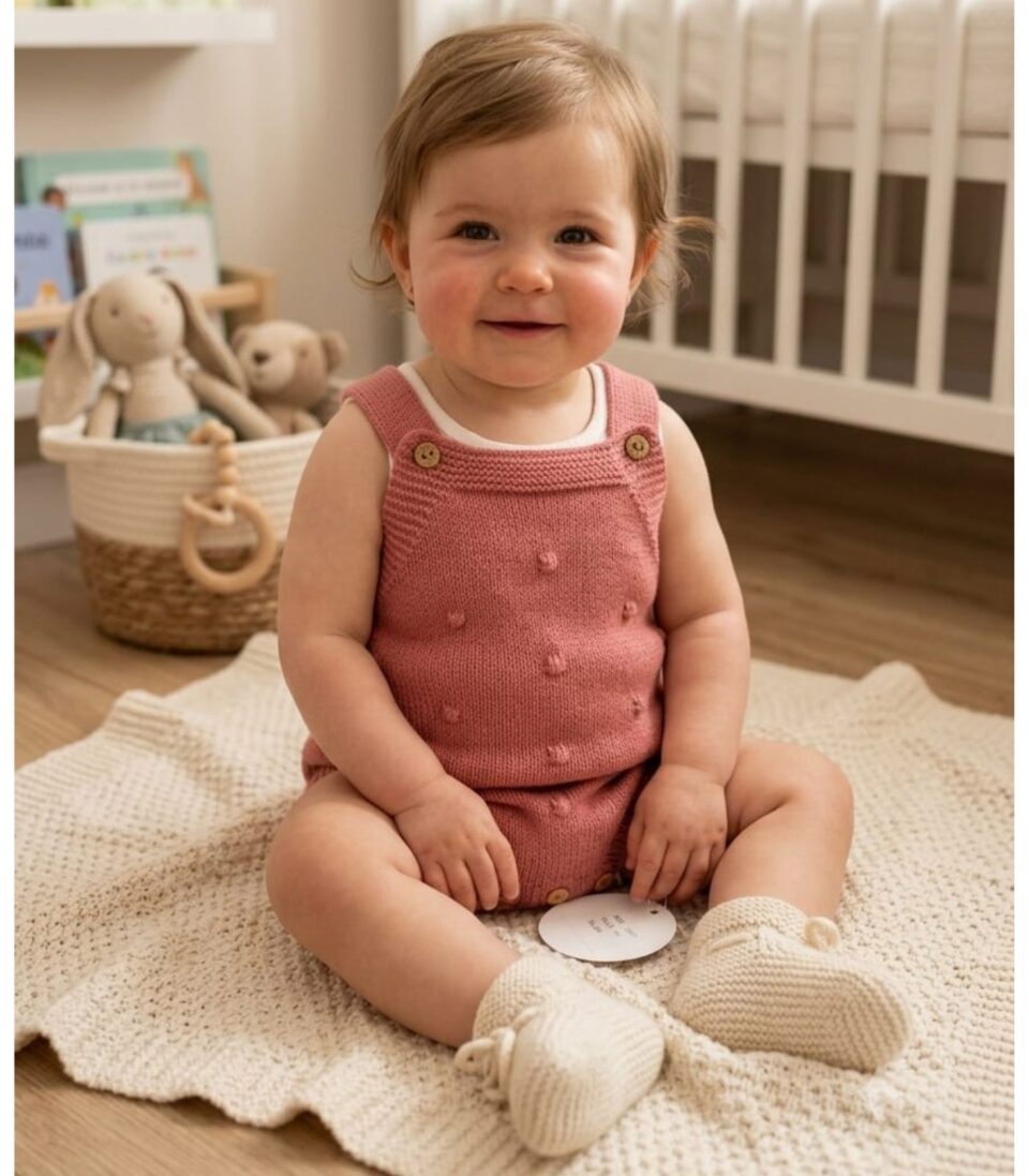 Peto de punto bebe 26521