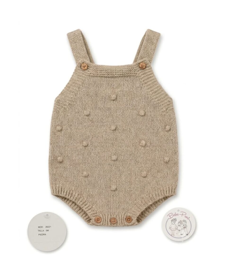 Peto de punto bebe 26521