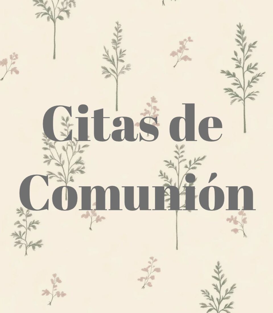 Cita Comunión