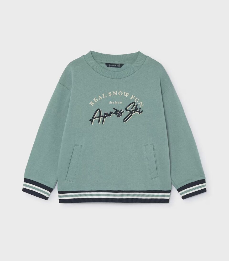Sudadera Bordada niño 4462 Acuario