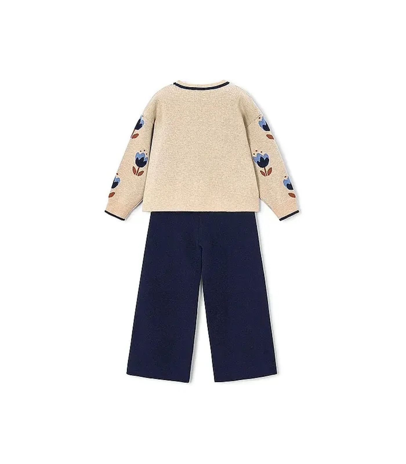 Conjunto Pantalón Y Jersey Niña 4527 Marino - Imagen 4