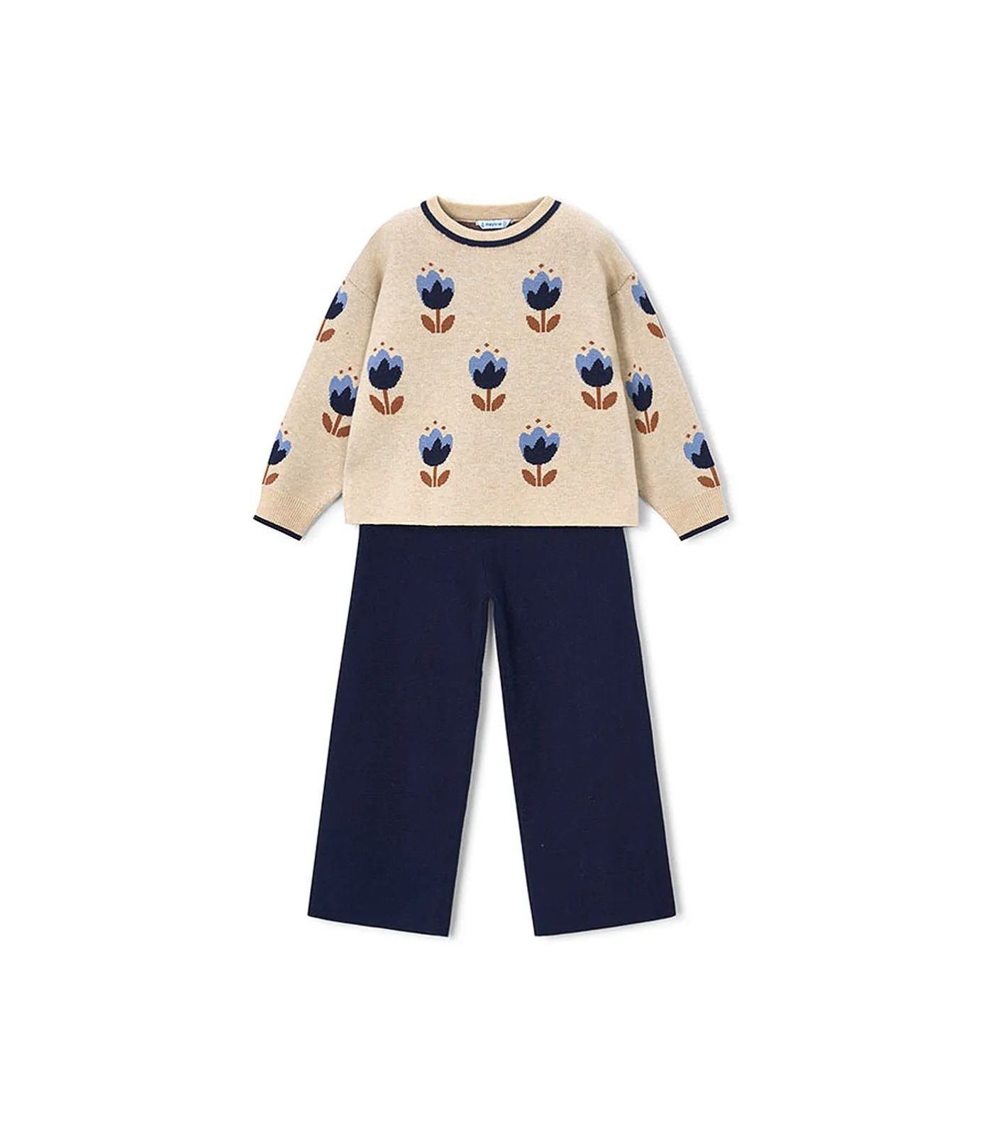 Conjunto Pantalón Y Jersey Niña 4527 Marino - Imagen 2