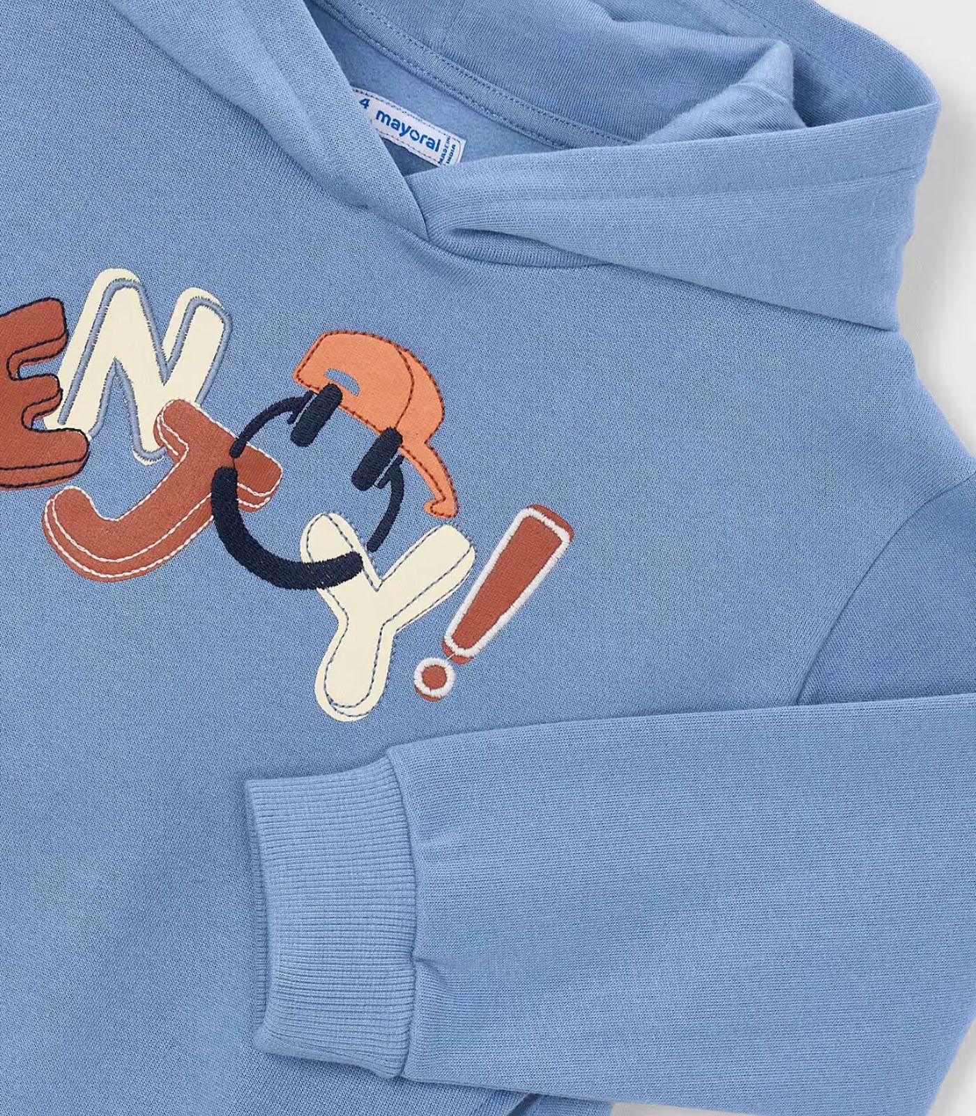 Sudadera bordados niño 4456 Lluvia - Imagen 4