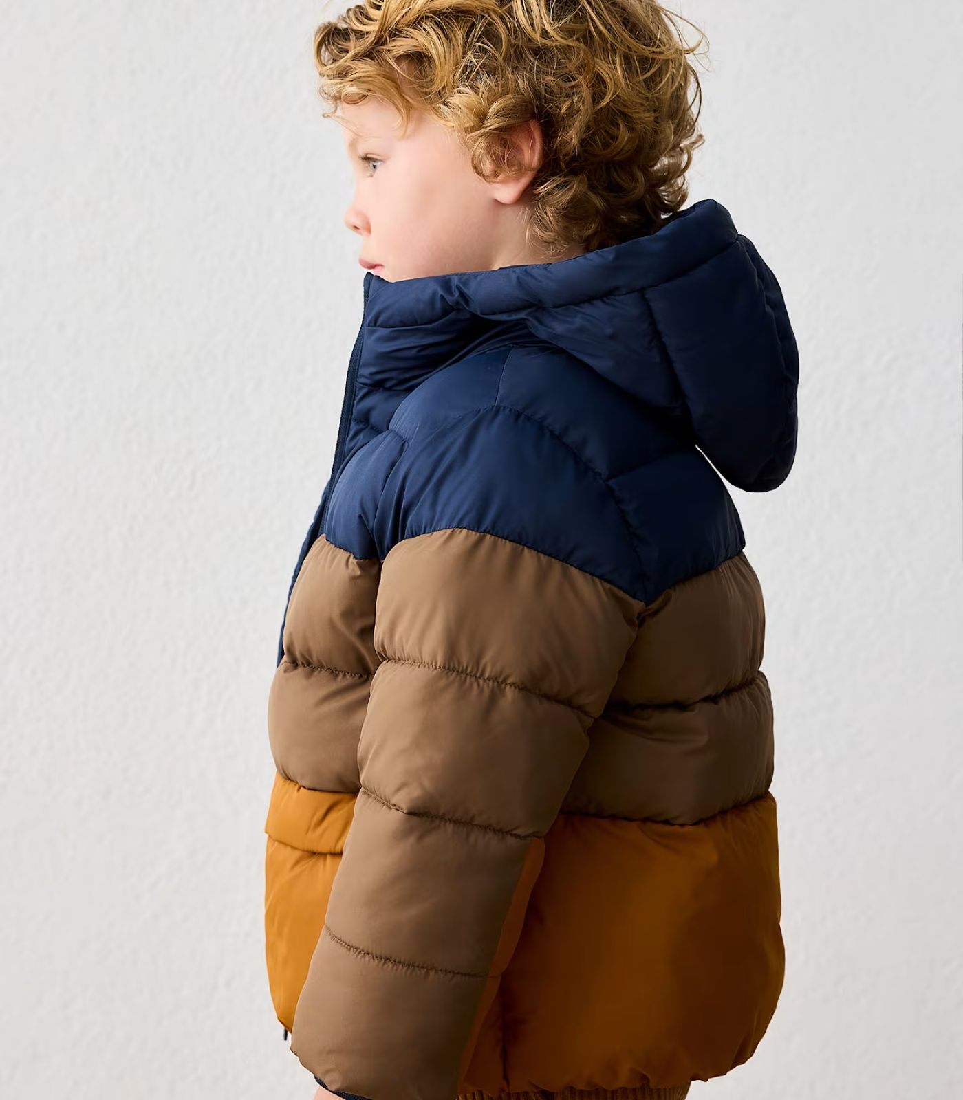 Chaquetón combinado niño 4403 Barro - Imagen 2