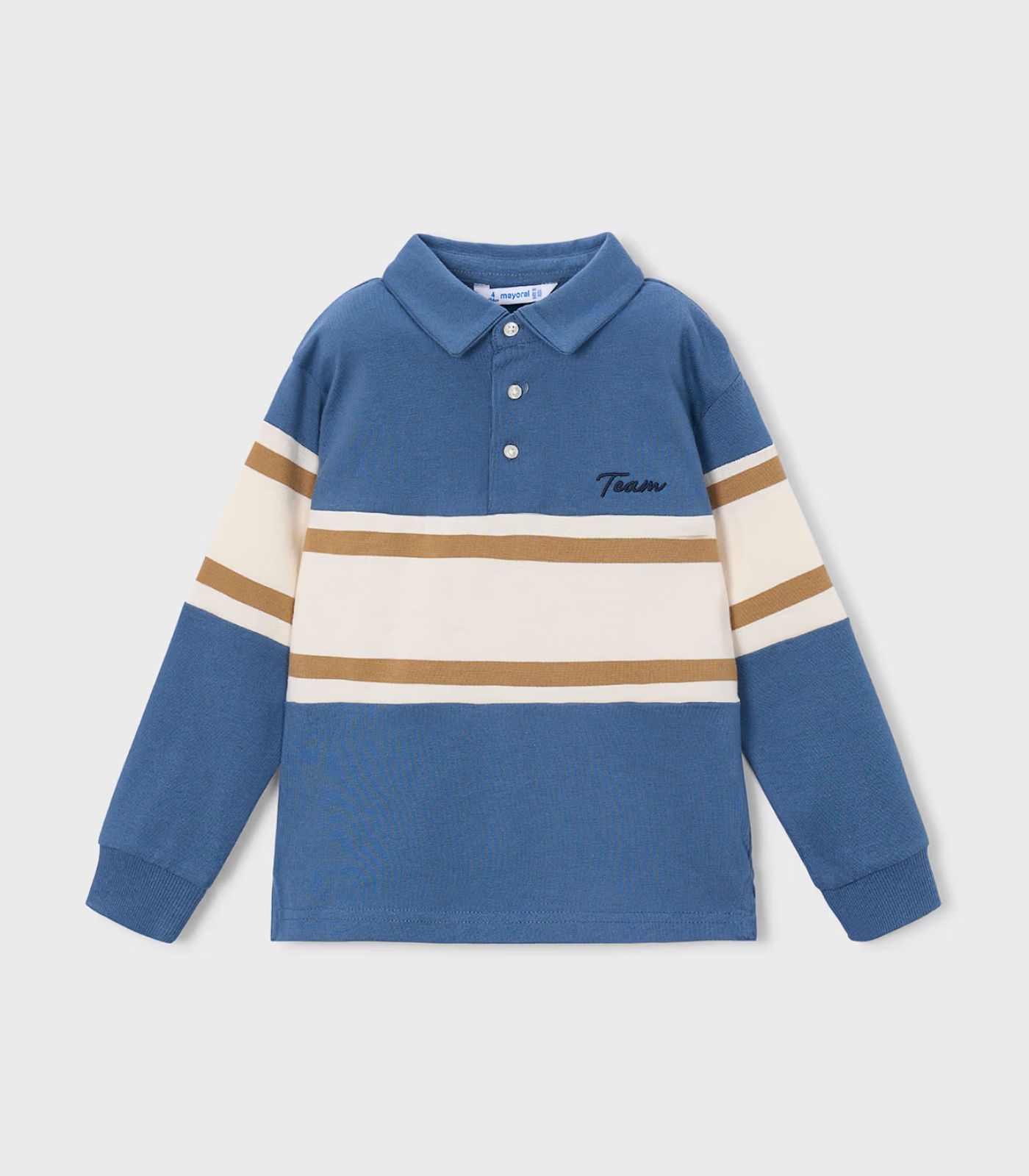 Polo Combinado Niño 4140 Glaciar - Imagen 2