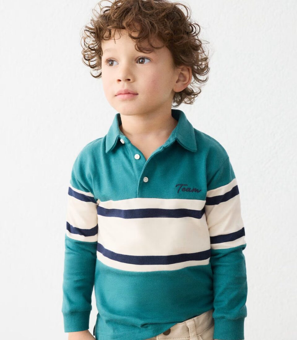 Polo Combinado Niño 4140 Lago