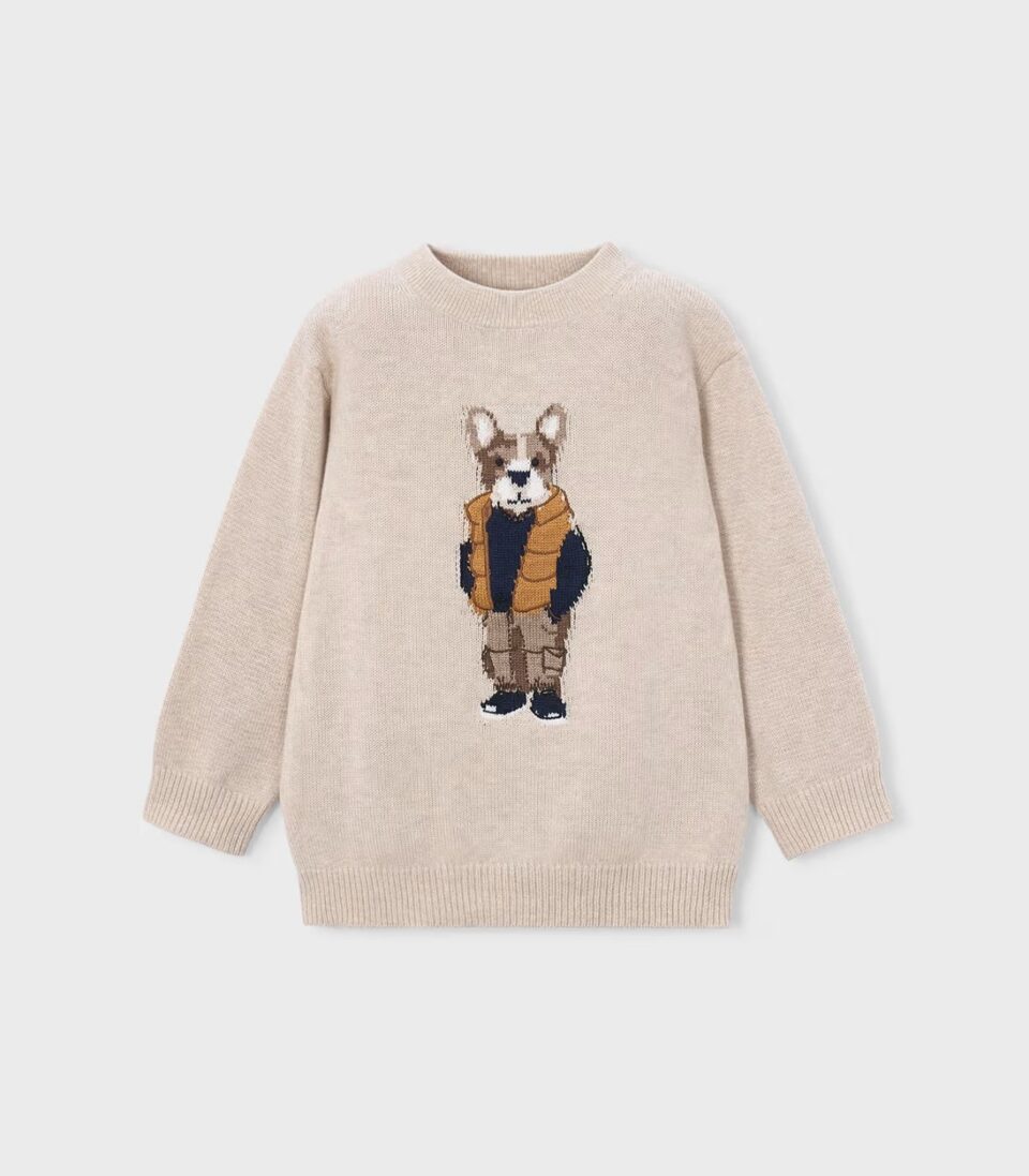 Jersey Intarsia niño 4306 Cereal