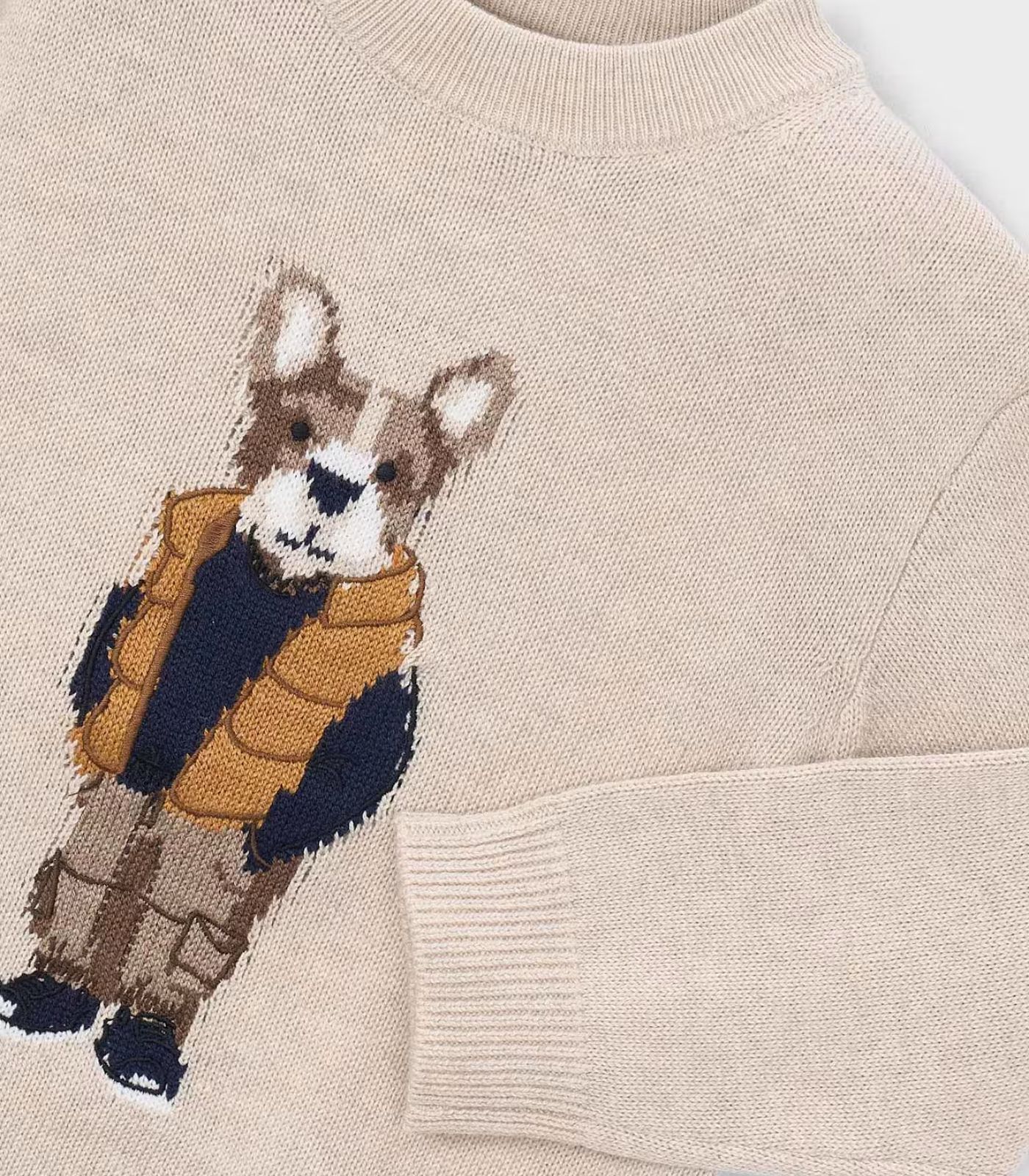 Jersey Intarsia niño 4306 Cereal - Imagen 3