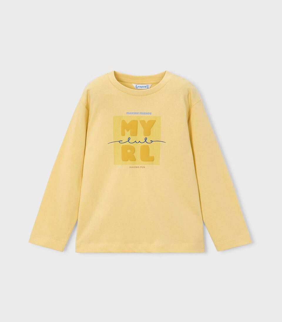 Camiseta Básica Niño 173 Maiz