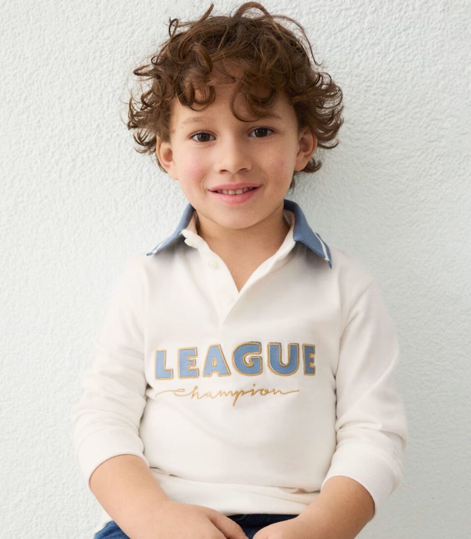 Polo deportivo niño 4139 Nata