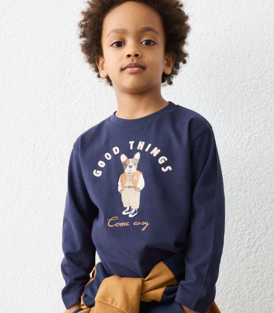 Camiseta Perro niño 4021 Tinta